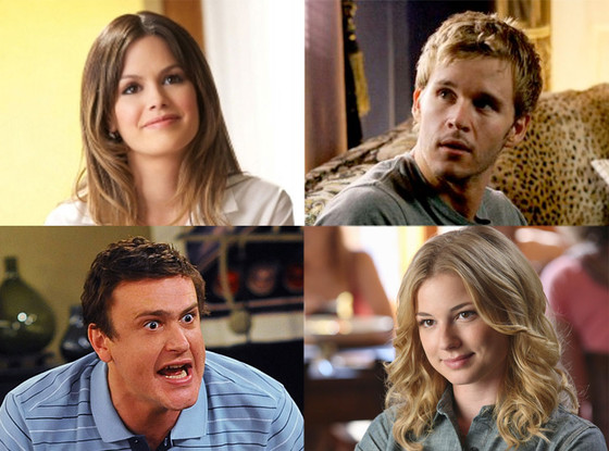 Emily VanCamp, Ryan Kwanten, Rachel Bilson, Jason Segel Emily VanCamp, Ryan Kwanten, Rachel Bilson, Jason Segel